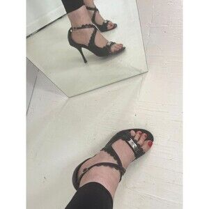 SUPER SEXY!  Vintage Dior Galliano STRAPPY HEELS